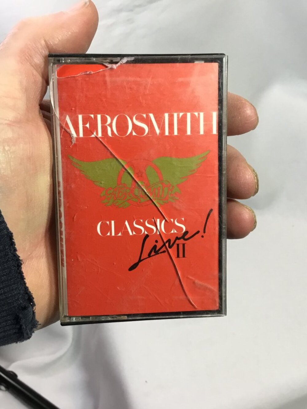 Aerosmith Classics Live 2 Live II Cassette Tape